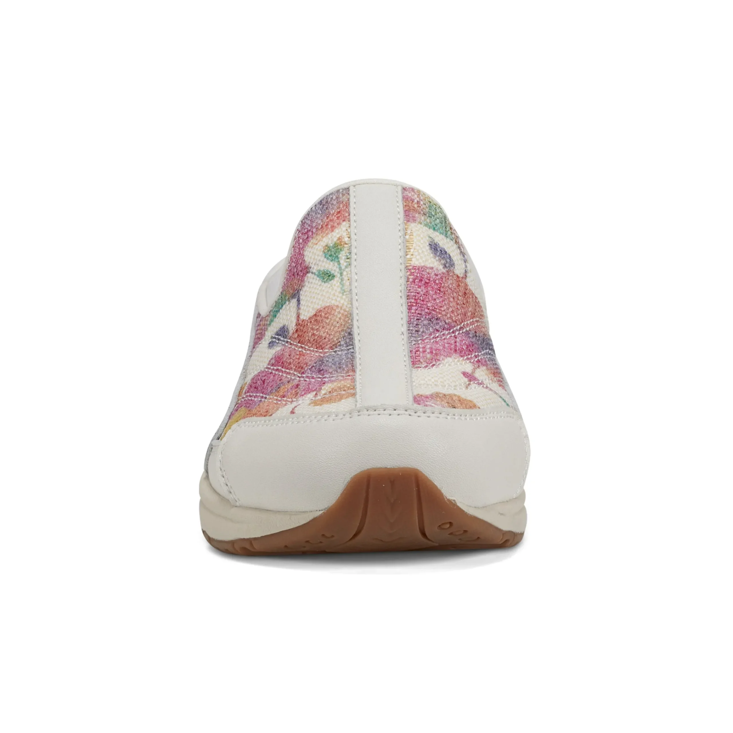 Sale Easy Spirit Traveltime Clogs WhiteFloralRaffia