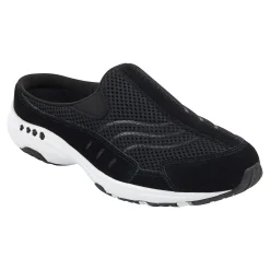 New Easy Spirit Traveltime Clogs BlackSuede