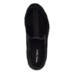 Outlet Easy Spirit Traveltime Clogs BlackVelvet