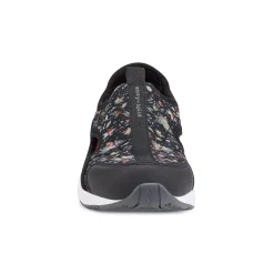 Discount Easy Spirit Trina Slip On Walking Shoes BlackFloral