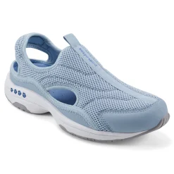 Discount Easy Spirit Trina Slip On Walking Shoes LightBlue