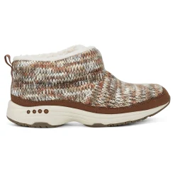 New Easy Spirit Trippin Cozy Booties BrownMulti