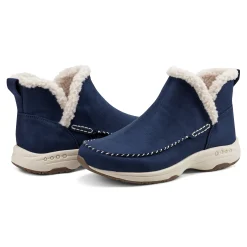 Best Easy Spirit Tuva Cozy Booties Navy