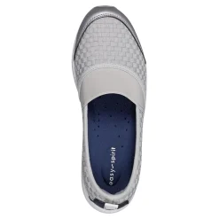 Discount Easy Spirit Twist Slip On Sneakers GreyWoven