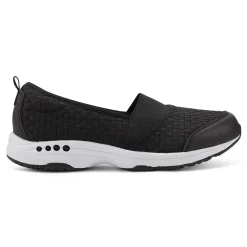 New Easy Spirit Twist Slip On Sneakers Black