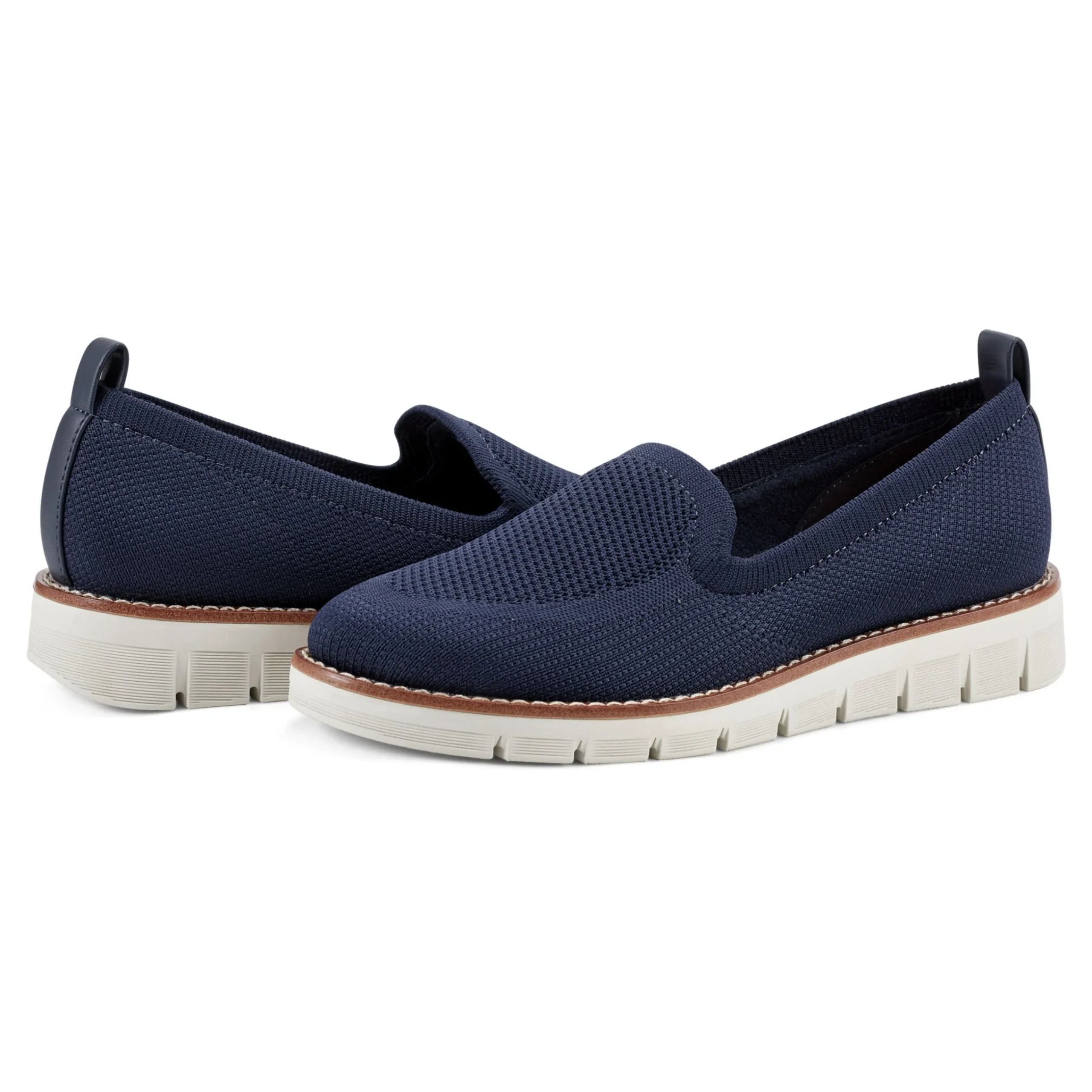 Clearance Easy Spirit Valina Casual Slip On Flats Navy