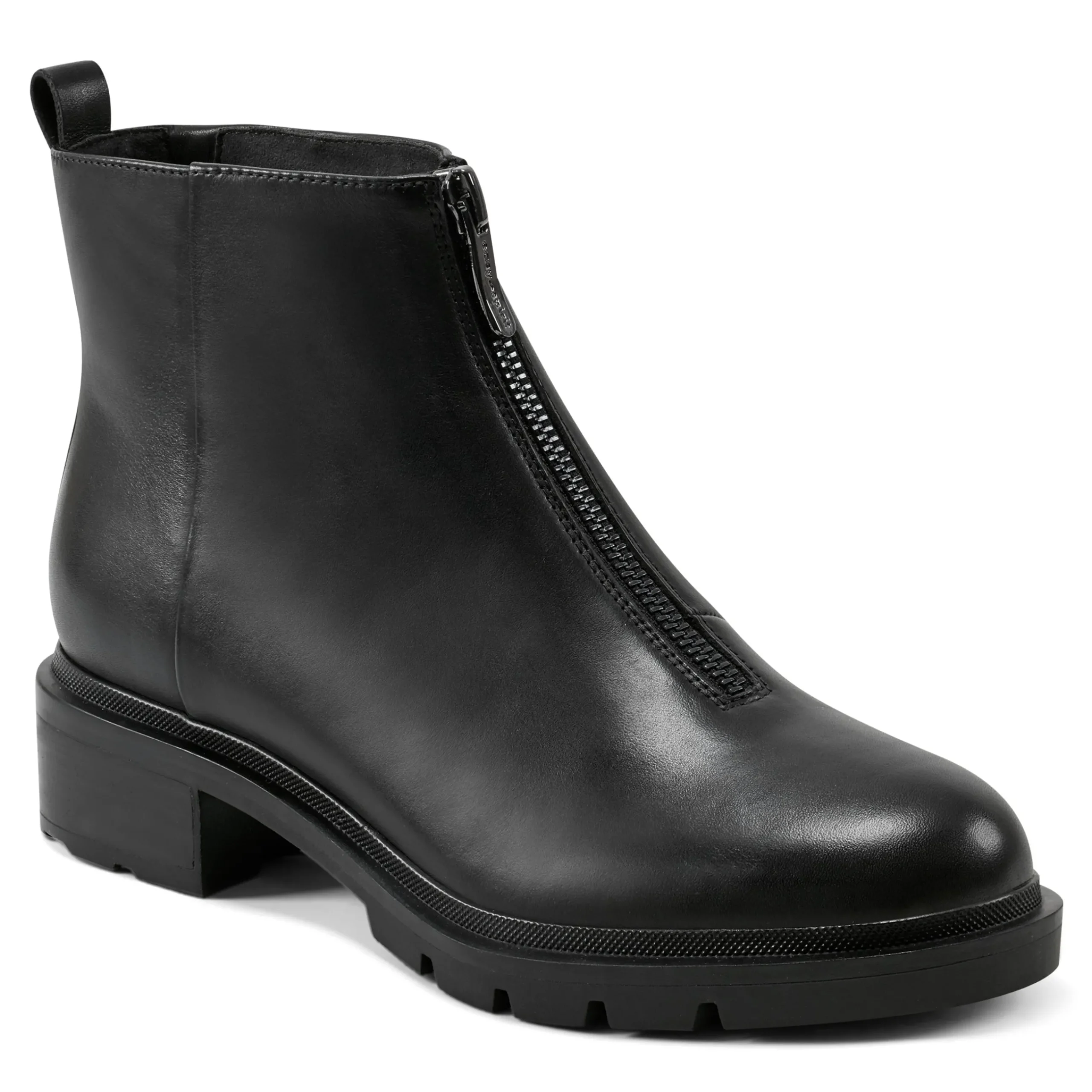 Discount Easy Spirit Vasso Casual Booties BlackLeather