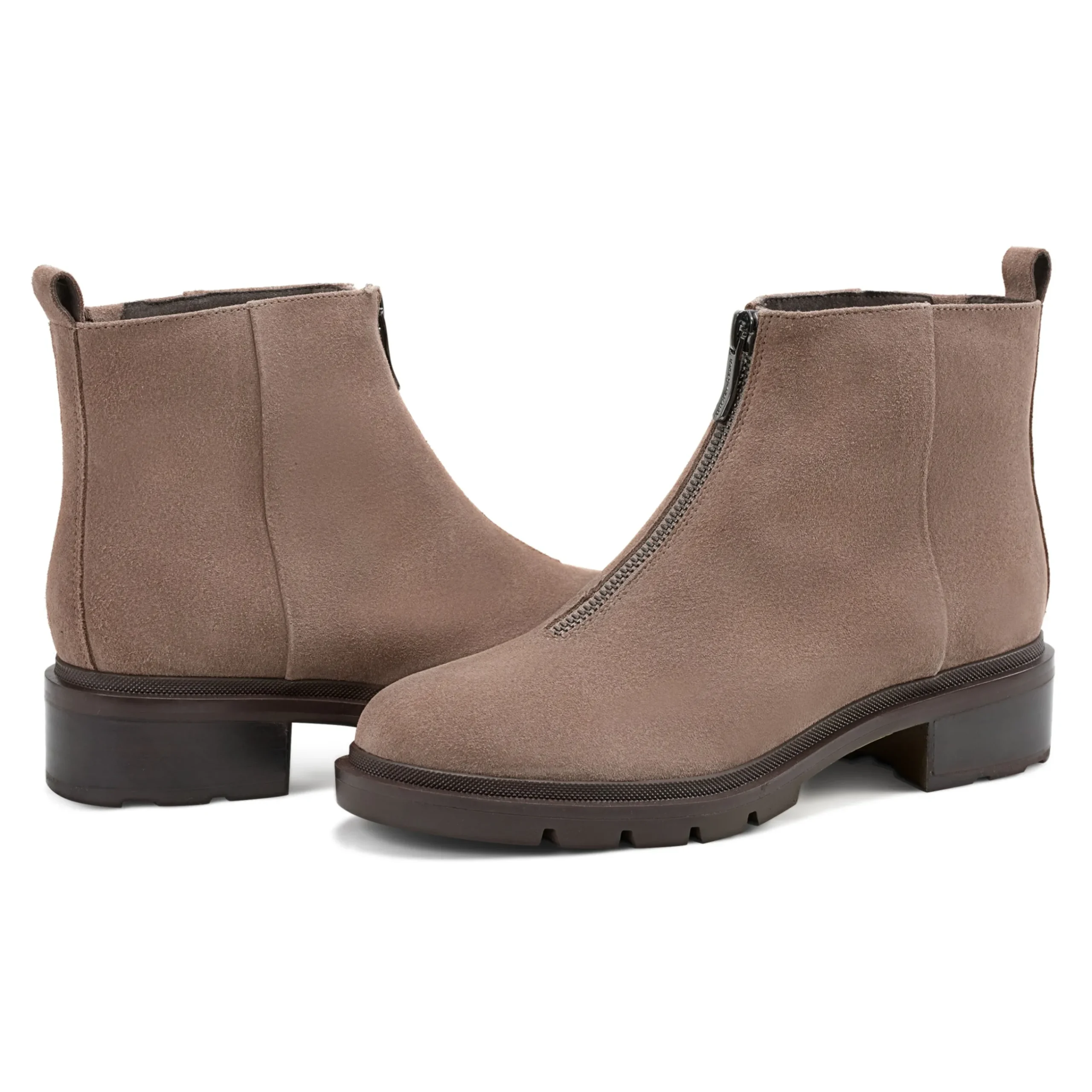 Best Easy Spirit Vasso Casual Booties TaupeSuede