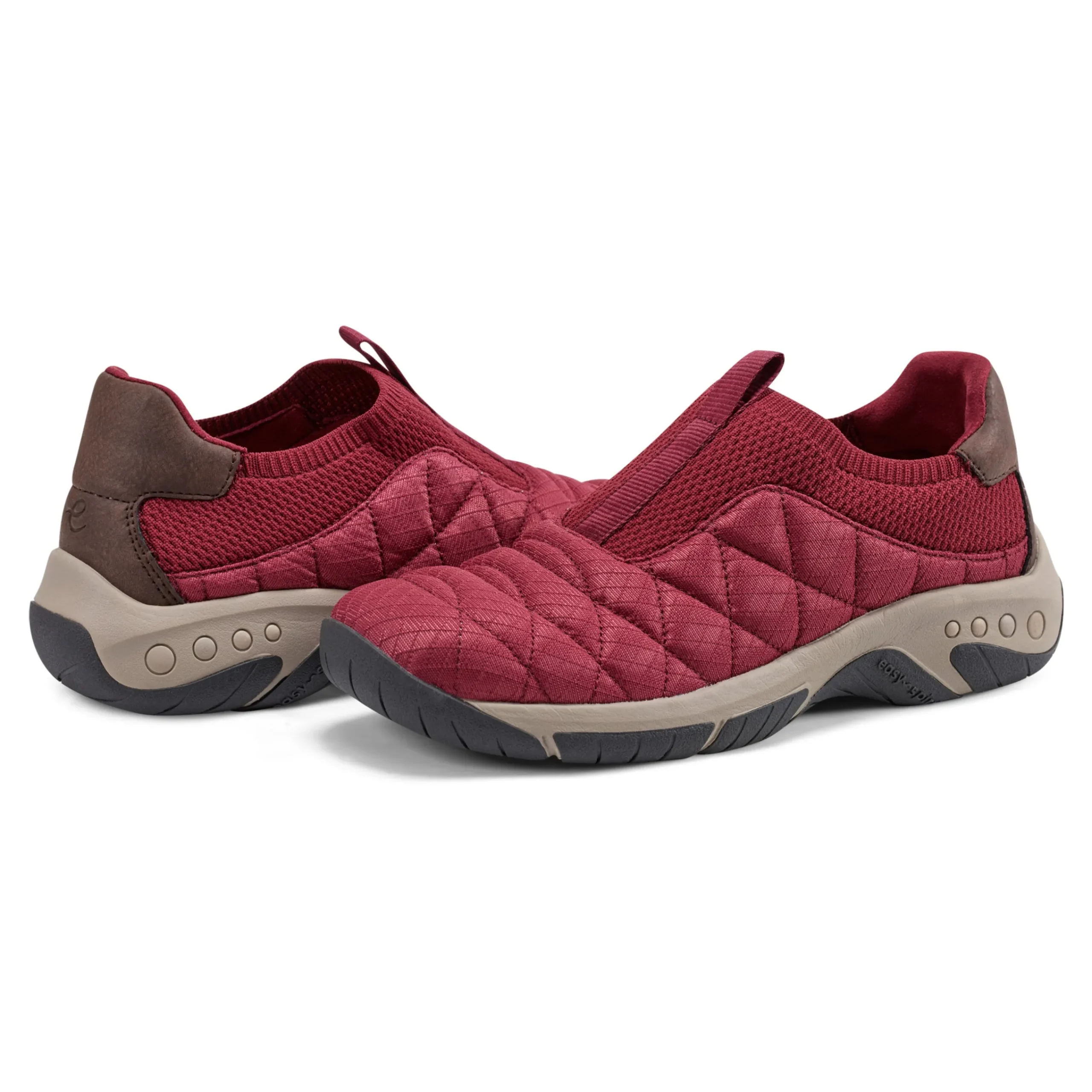 Discount Easy Spirit Wallis Casual Slip On Shoes RedMesh