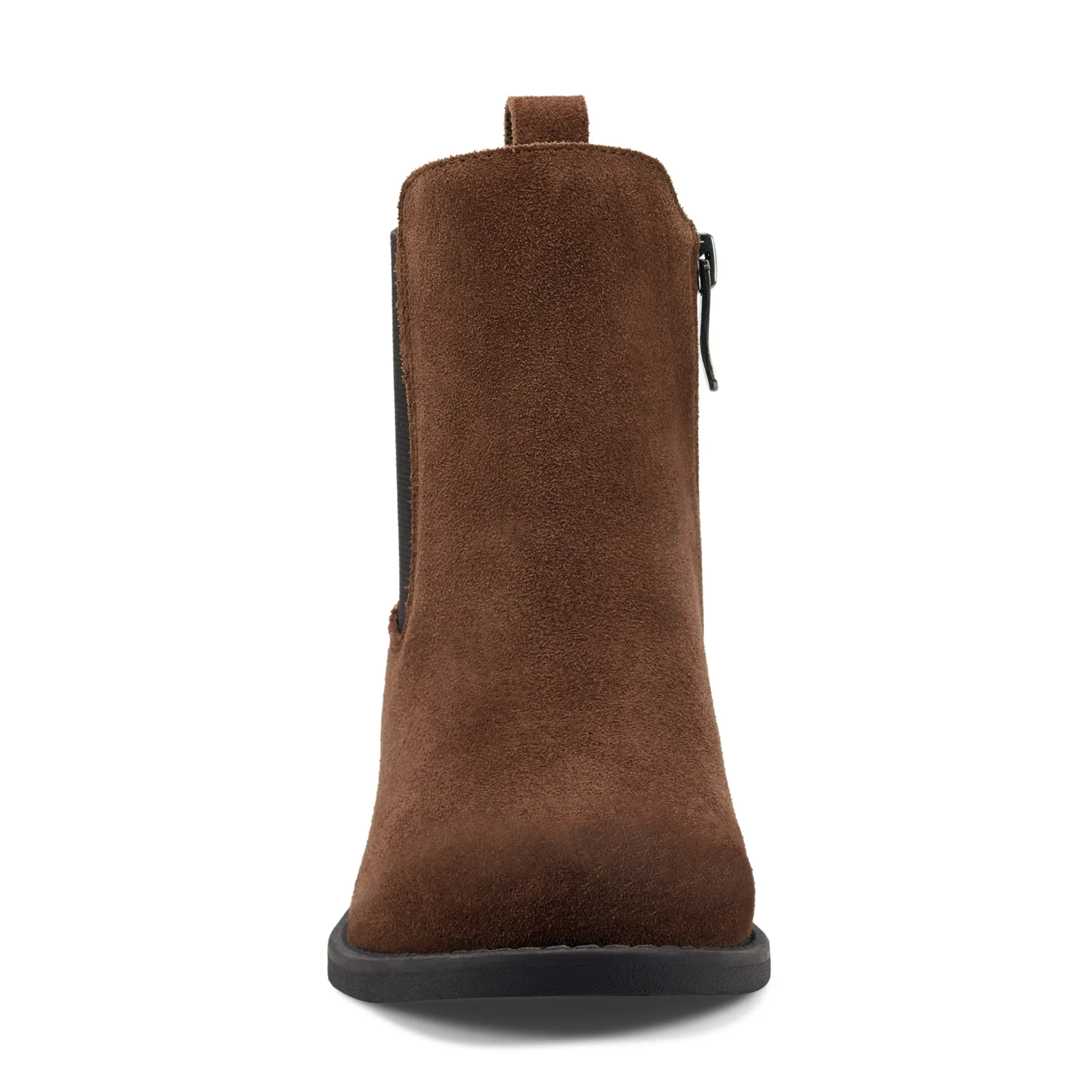 Best Easy Spirit Wanda Chelsea Ankle Booties MediumBrownSuede
