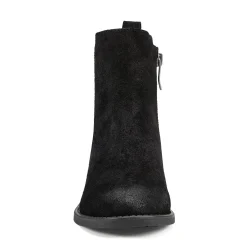 Hot Easy Spirit Wanda Chelsea Ankle Booties BlackSuede