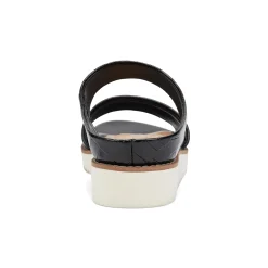 Best Easy Spirit Wilma Slip On Sandals BlackCrocoPrint