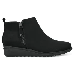 Discount Easy Spirit Yena Casual Wedge Booties BlackMulti